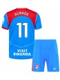 Atletico Madrid Thiago Almada #11 Kolmaspaita Lasten 2025-26 Lyhythihainen (+ shortsit)